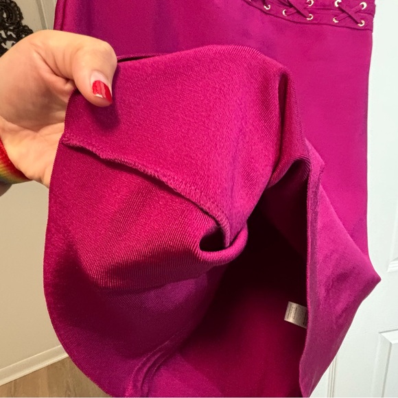 Fashion Nova Plus Size 2X - Wine Colored Nightingale Bandage Dress NWT - Picture 6 of 17